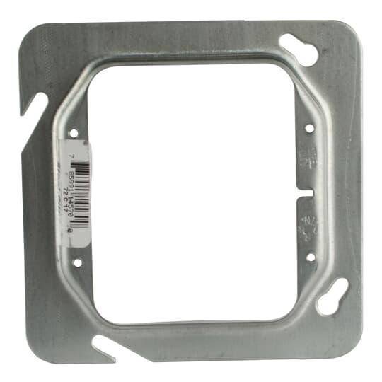 Steel City® 72-C-17 Outlet Box Cover, 4-11/16 in L x 4-11/16 in W, Steel