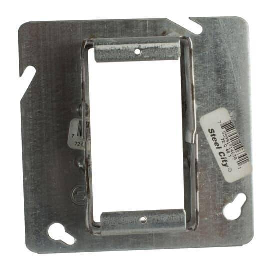 Steel City® 72-C-49-1 Tile Wall Cover, 4-11/16 in L x 4-11/16 in W, Steel