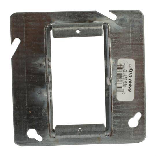 Steel City® 72-C-49-1-1/4 Tile Wall Cover, 4-11/16 in L x 4-11/16 in W, Steel