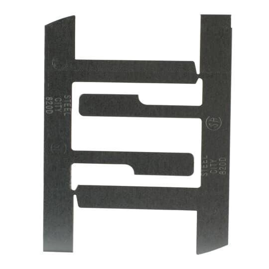 Steel City® 820D1U-25R Box Support, Steel, Silver