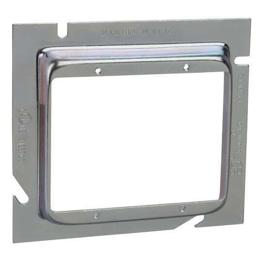 Steel City® 82C-2G-5/8 Extension Ring, 5 in L x 5 in W x 1/2 in D, Steel