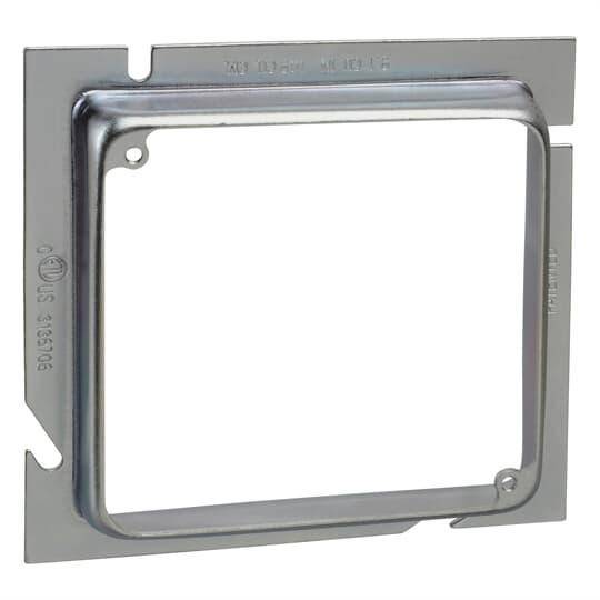 Steel City® 82-52E-3/4 1-Outlet Extension Ring, 5 in L x 5 in W, Steel