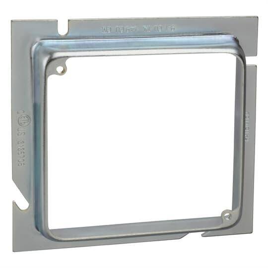 Steel City® 82-52E-5/8 1-Outlet Extension Ring, 5 in L x 5 in W, Steel