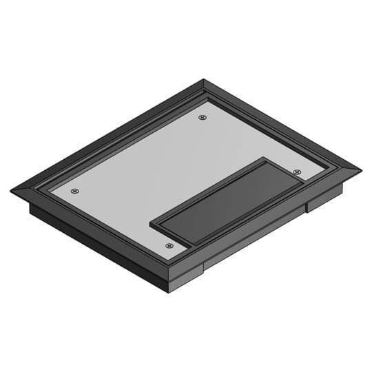 Steel City® AFM6-CST-SW-BLK Non-Metallic Floor Box Cover