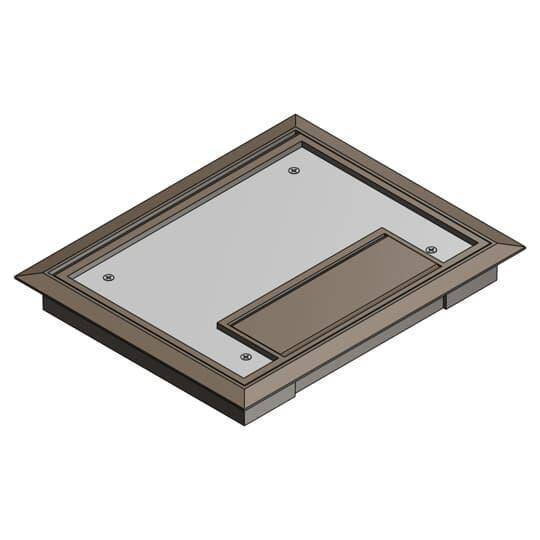 Steel City® AFM6-CST-SW-BRN Non-Metallic Floor Box Cover