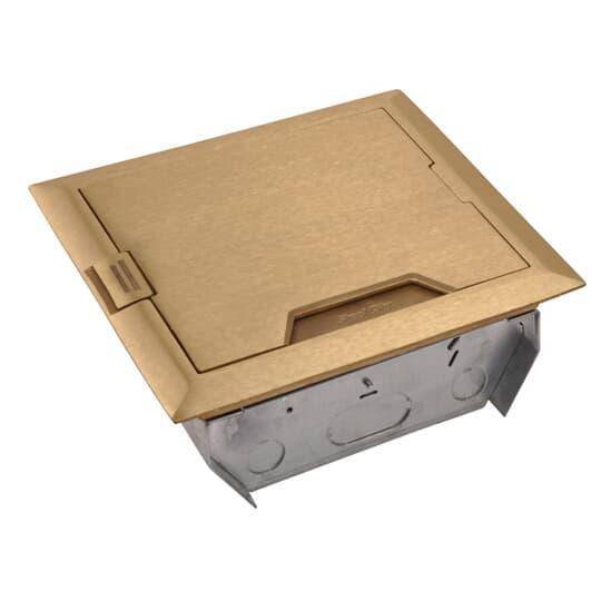 Steel City® AFM-4-BRS 3-Compartment Raised Access Floor Module, Steel