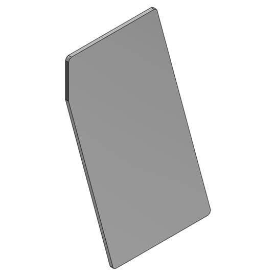 Steel City® AFM-8-PAR Voltage Partition, PVC, For Use With AFM-8 Series Access Floor Box