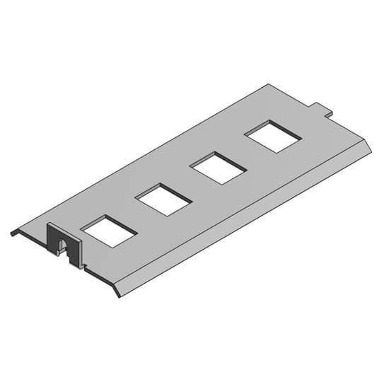 Steel City® AFP44RJ Data Panel, Steel