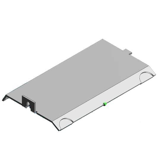 Steel City® AFP-4B 45 deg Blank Power Panel, Steel
