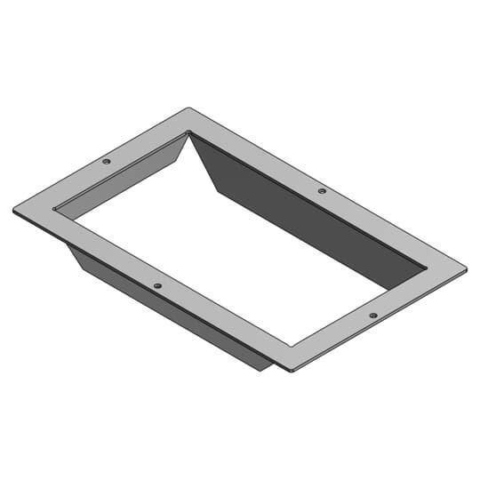 Steel City® AFR-2 Mounting Flange, Steel