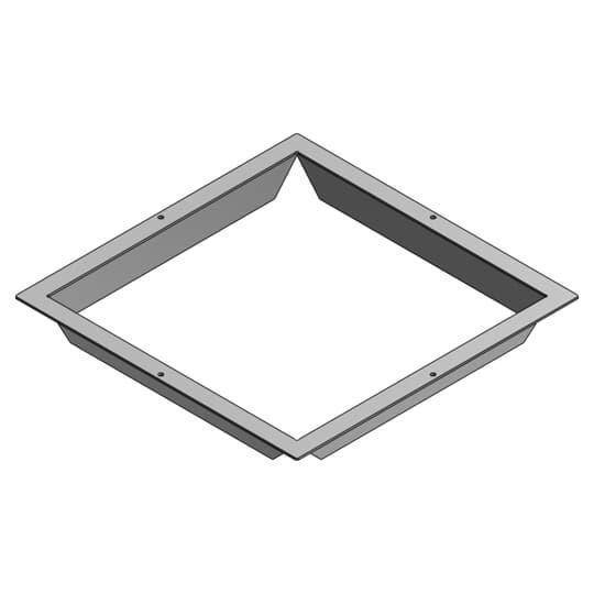 Steel City® AFR-8 Mounting Flange, Steel