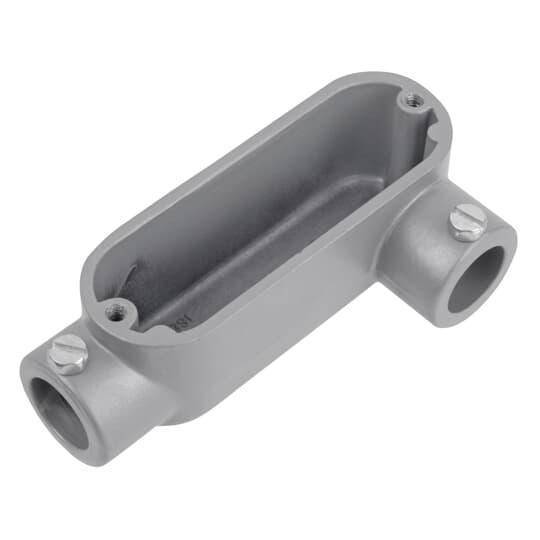Red Dot® BLL-1 Type LL Conduit Body, 1/2 in Hub, Die Cast Aluminum