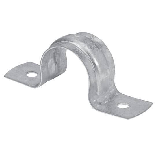 Iberville® CI1503 2-Hole Pipe Strap, Steel