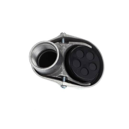 Iberville® CIEFA-1 Service Entrance Cable, 1 in, (5) 0.438 in, 0.5 in Hole, For Use With Service Entrance Cable, Rigid Conduit, Cast Aluminum