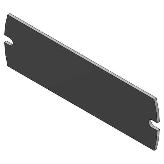 Steel City® FPT4-CPA-BLANK Blank Device Plate, 4 in L x 4 in W, Steel