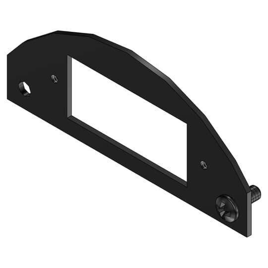 Steel City® FPT4-CPB-1MAAP Compartment B Communications Device Plate, Steel