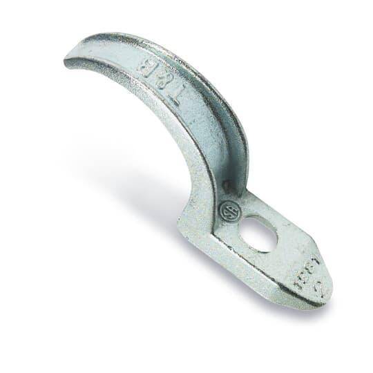 Steel City® HS-400 1-Hole Pipe Strap, Malleable Iron