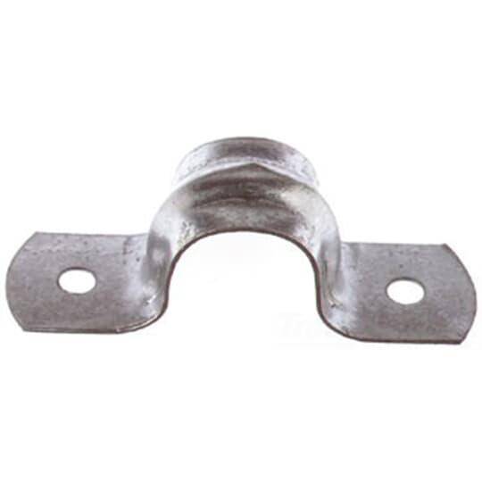 Steel City® HS901-SS 2-Hole Pipe Strap, 1/2 in Conduit, Stainless Steel