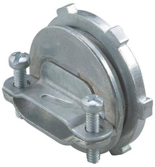 Steel City® NC061-1 Clamp Type Non-Watertight Connector, 2 in Trade, 0.75 to 1.12 in Cable Openings, Die Cast Zinc