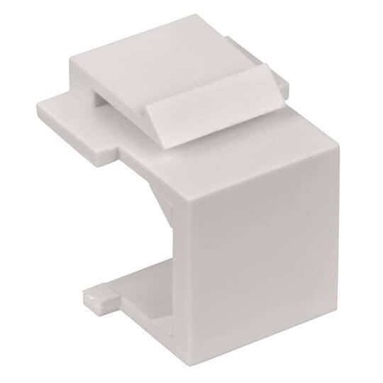 Steel City® OPABWH Non-Metallic Keystone Insert, For Use With 106 Duplex Adapter/Floor Box