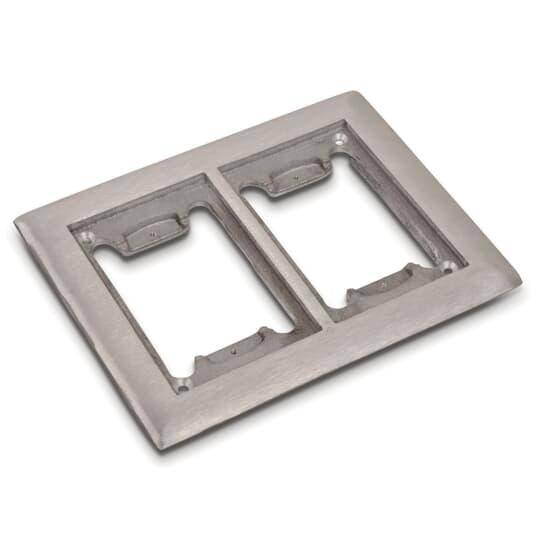 Steel City® P-64-2G-CP-AL Carpet Plate, 7-5/8 in L x 6-1/8 in W, Aluminum