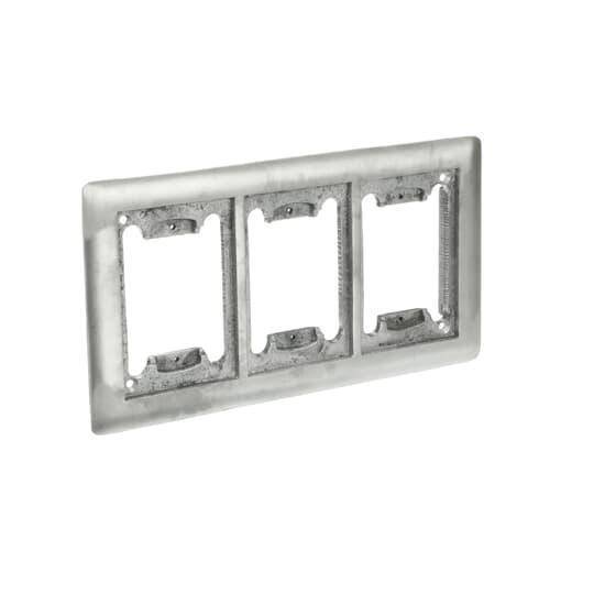 Steel City® P-64-3G-CP-AL Carpet Plate, 10-5/8 in L x 6-1/8 in W, Aluminum