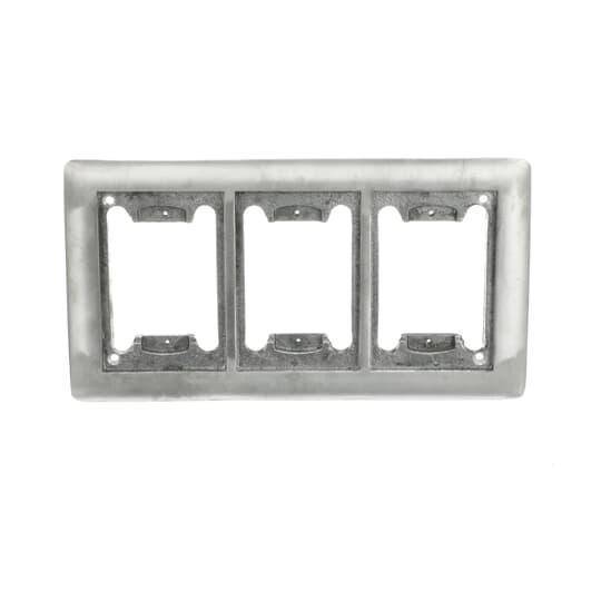 Steel City® P-64-3G-CP-AL Carpet Plate, 10-5/8 in L x 6-1/8 in W, Aluminum