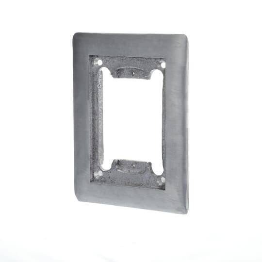Steel City® P-64-CP-AL Carpet Plate, 4-5/8 in L x 6-1/8 in W, Aluminum