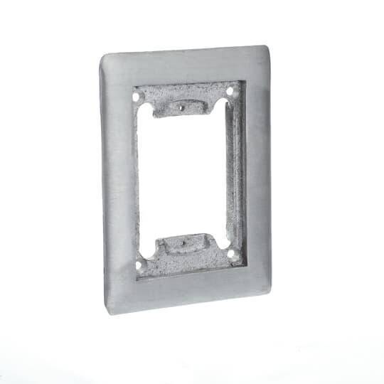 Steel City® P-64-CP-AL Carpet Plate, 4-5/8 in L x 6-1/8 in W, Aluminum