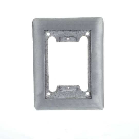 Steel City® P-64-CP-AL Carpet Plate, 4-5/8 in L x 6-1/8 in W, Aluminum