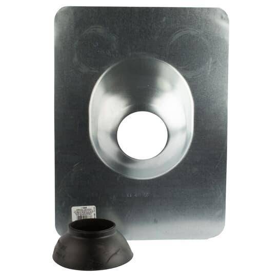 Steel City® RF22 Non-Metallic Roof Flashing, 2-1/2 in Trade, For Use With Service Entrance, Neoprene/Steel