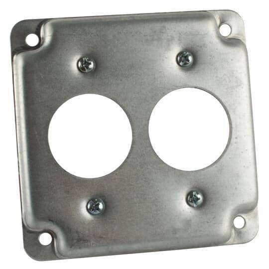 Steel City® RS-10 RS Series Surface Cover, 4 in L x 4 in W x 1/2 in D, Steel