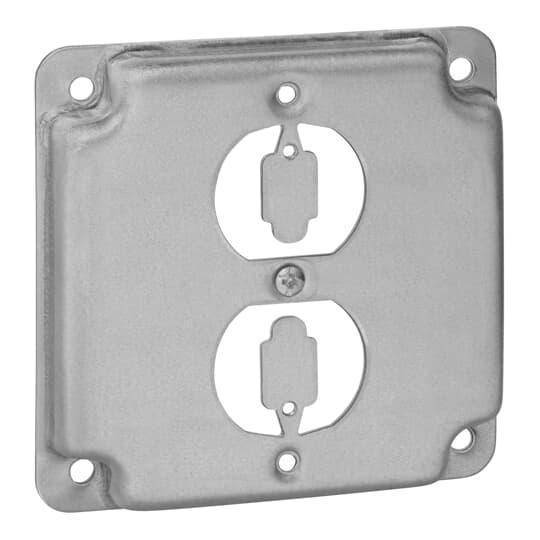 Steel City® RS-12 RS Series Surface Cover, 4 in L x 4 in W x 1/2 in D, Steel