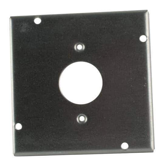Steel City® RSL-11 Surface Cover, 4-11/16 in L x 4-11/16 in W x 1/2 in D, Steel
