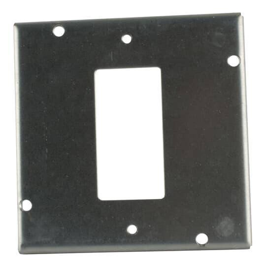 Steel City® RSL-16 Surface Cover, 4-11/16 in L x 4-11/16 in W x 1/2 in D, Steel