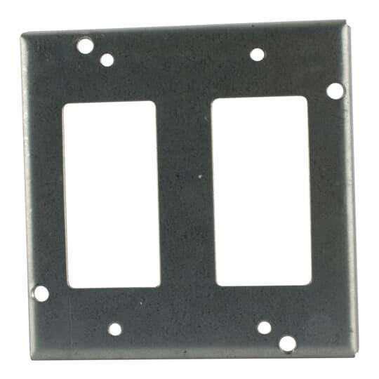 Steel City® RSL-17 Surface Cover, 4-11/16 in L x 4-11/16 in W x 1/2 in D, Steel
