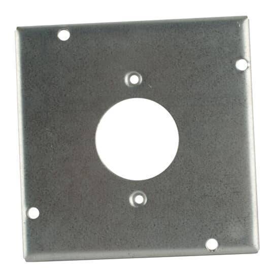 Steel City® RSL-4 Surface Cover, 4-11/16 in L x 4-11/16 in W x 1/2 in D, Steel