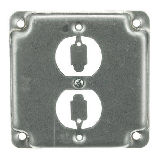 Steel City® RS-12 RS Series Surface Cover, 4 in L x 4 in W x 1/2 in D, Steel