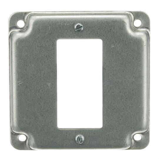 Steel City® RS-16-CC RS Series Surface Cover, 4 in L x 4 in W x 1/2 in D, Steel