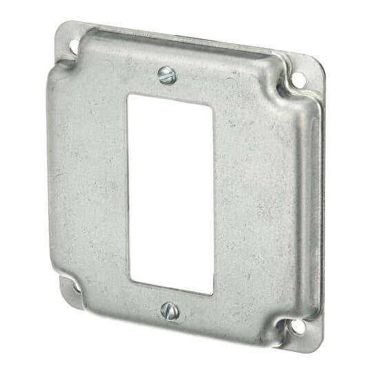 Steel City® RS-16-CC RS Series Surface Cover, 4 in L x 4 in W x 1/2 in D, Steel