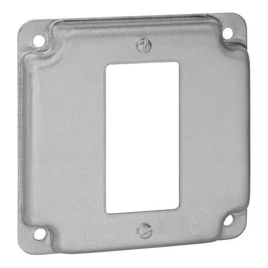 Steel City® RS-16-CC RS Series Surface Cover, 4 in L x 4 in W x 1/2 in D, Steel