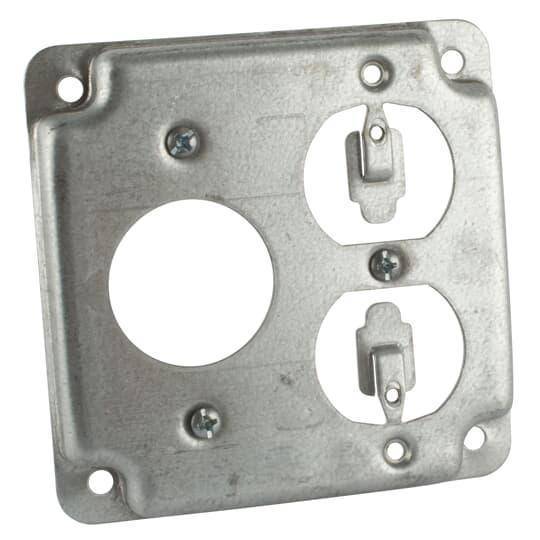 Steel City® RS-3 RS Series Surface Cover, 4 in L x 4 in W x 1/2 in D, Steel