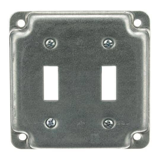Steel City® RS-5 RS Series Surface Cover, 4 in L x 4 in W x 1/2 in D, Steel