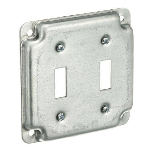 Steel City® RS-5 RS Series Surface Cover, 4 in L x 4 in W x 1/2 in D, Steel