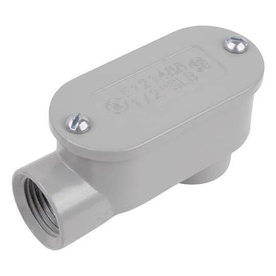 Steel City® SL601-1 Service Entrance Body,) 1/2 in Hub, Aluminum