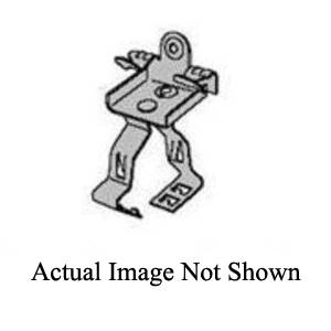 Steel City® SSF-CC1/2-3/4-H1/4 Conduit Clip, 1/2 to 3/4 in Conduit, 25/100 lb Load, Steel