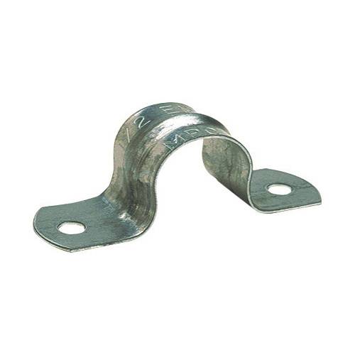 Steel City® TS903-SS 2-Hole Conduit Strap, 1 in Conduit, Stainless Steel
