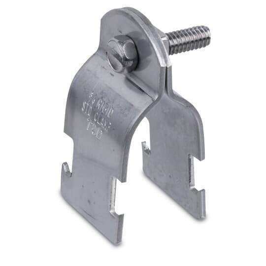 Kindorf® C-106-3/8 C106 Pipe Strap, 3/8 in Nominal, 750 lb Load, 0.577 in OD, Steel
