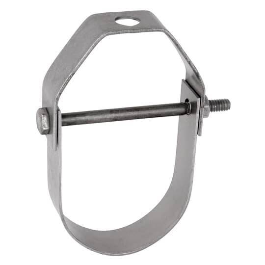 Superstrut® C710-1/2-B C-710 Adjustable Clevis Hanger, 1/2 in Pipe, 3/8 in Rod, 610 lb Load, Carbon Steel, Black
