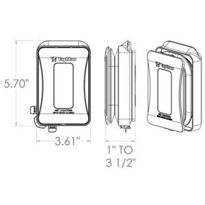 Hubbell Incorporated ML450W Weatherproof While In Use Cover, 1-Gang